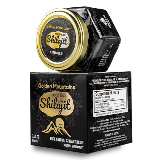 Pure Shilajit Resin - Gold Standard - Lab Tested - Siberian Shilajit