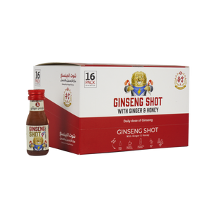 Ginger, Ginseng and Turmeric Shot