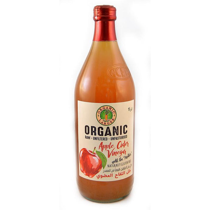 Organic Apple Vinegar.