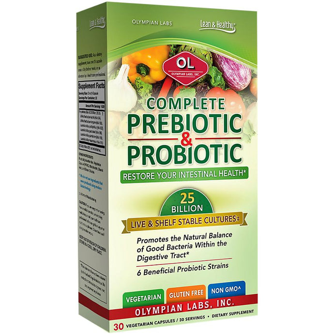 Complete Probiotic & Prebiotic.