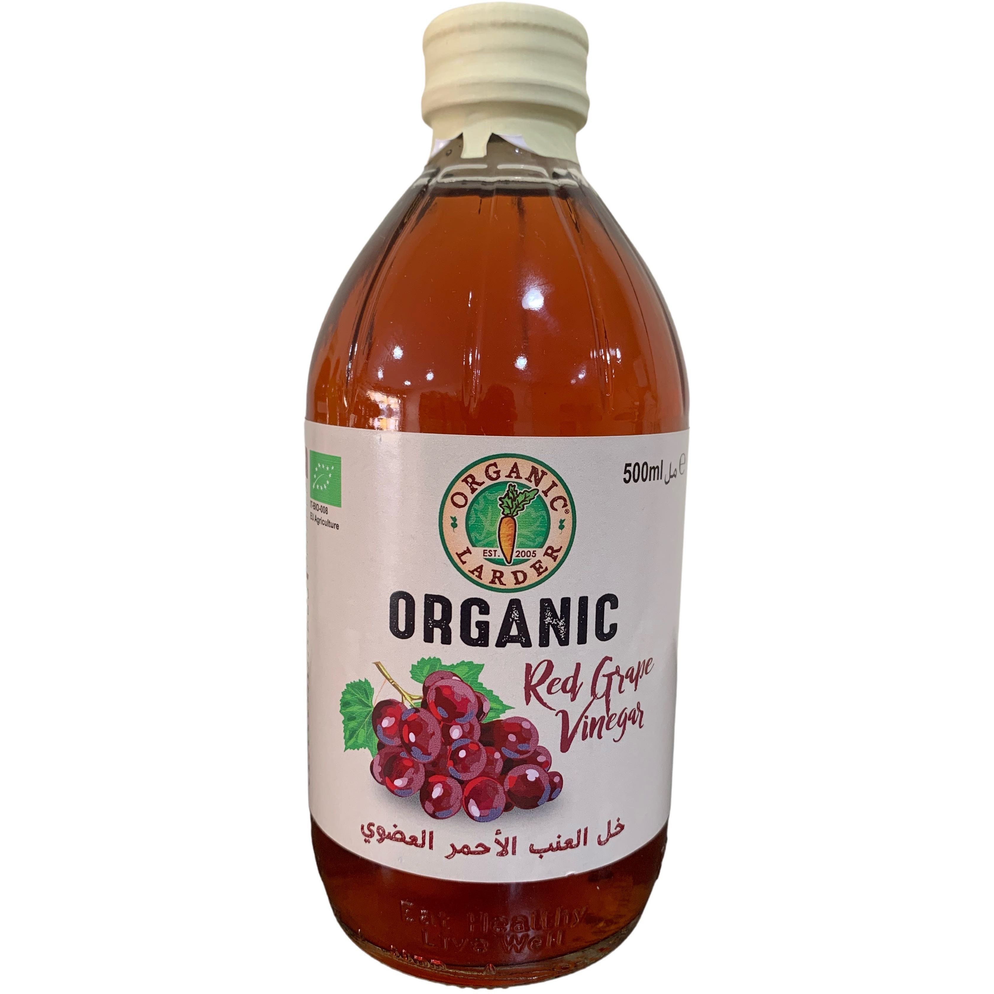 Organic Red Grape Vinegar.