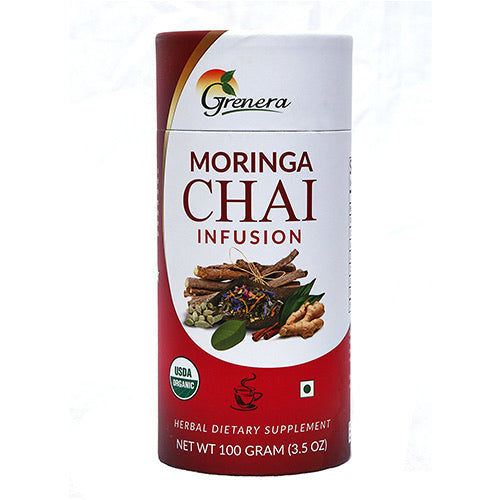 Moringa Chai infusion.