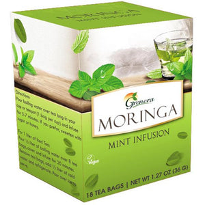 Moringa Tea with Mint.